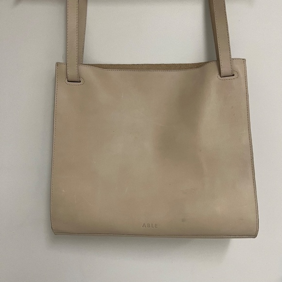 ABLE leather tote shoulder bag - Picture 5 of 7